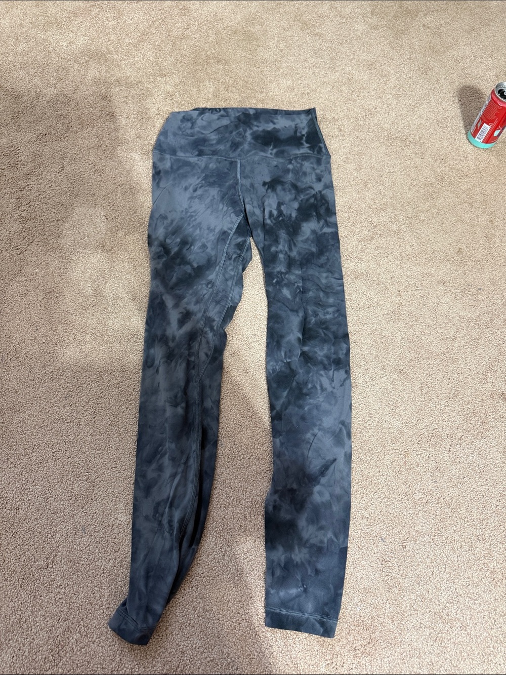 lululemon athletica Black Tie-Dye High-Rise Leggings